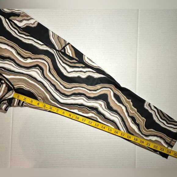 Sports Illustrated Black Brown Beige Women’s Leggings Workout Walking Run New XL - Picture 6 of 13